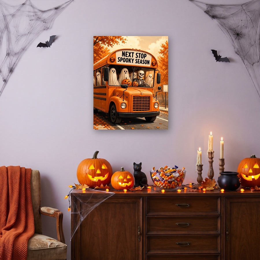 Bus des Fantômes | Peinture par numéro