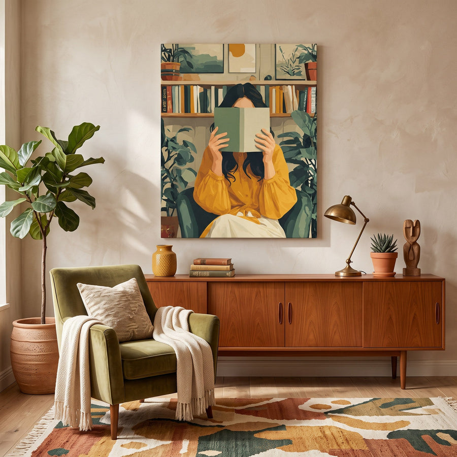 Caché entre les Pages | Peinture par numéro