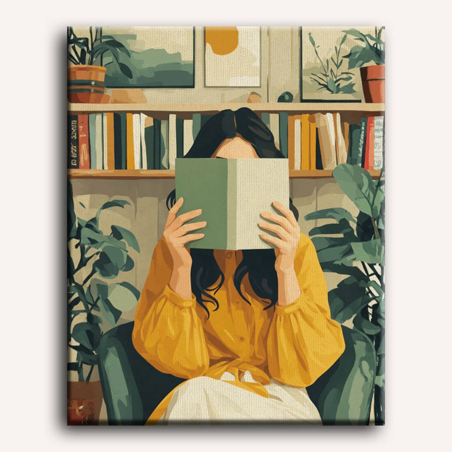 Caché entre les Pages | Peinture par numéro