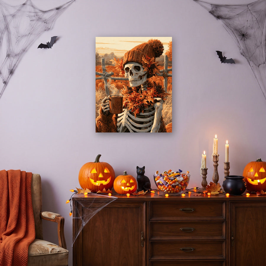 Café d'Automne | Peinture par numéro