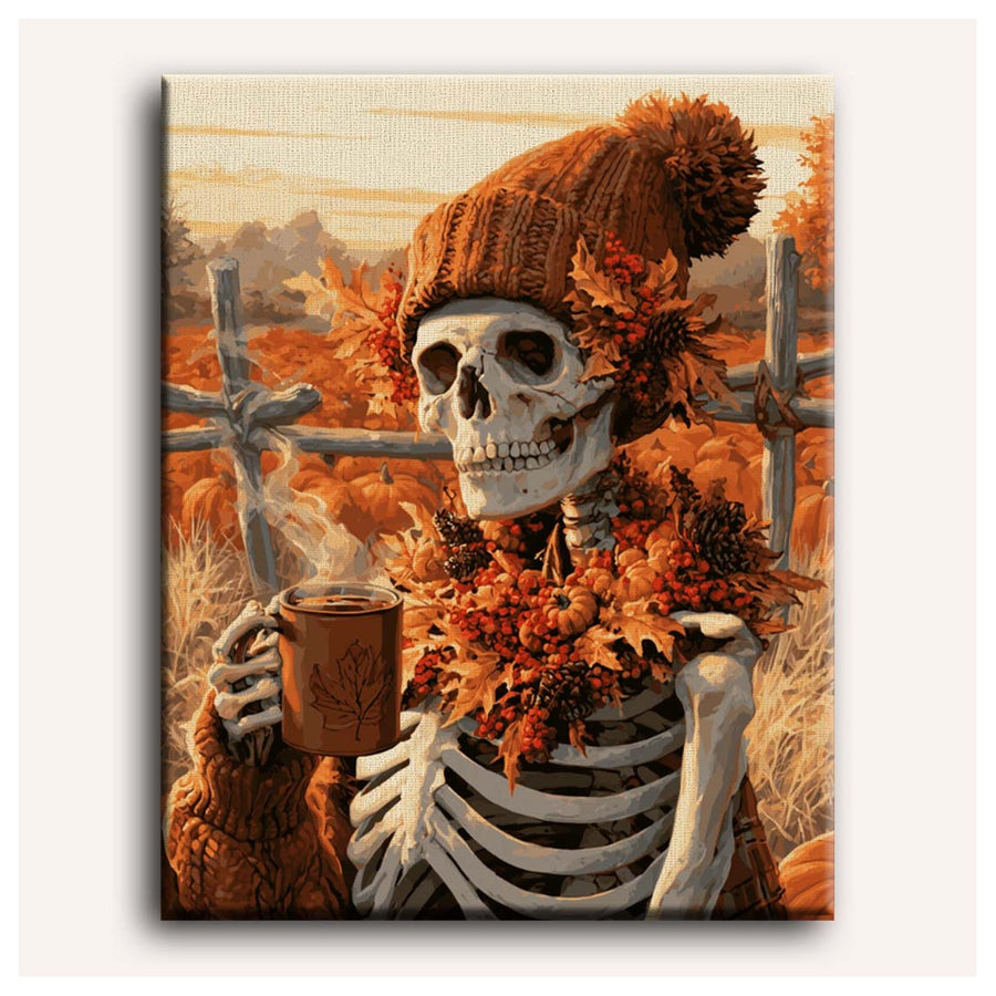 Café d'Automne | Peinture par numéro