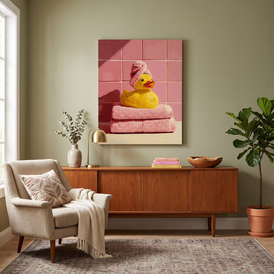 Canard au Spa | Peinture par numéro