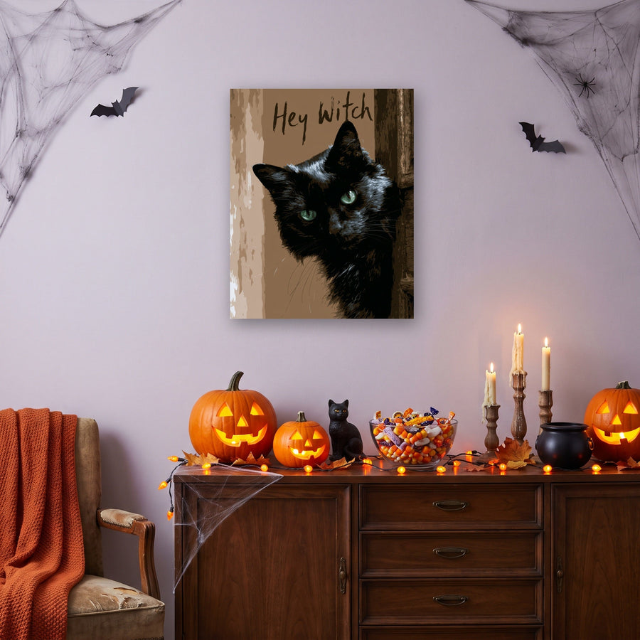 Chat de la Sorcière | Peinture par numéro