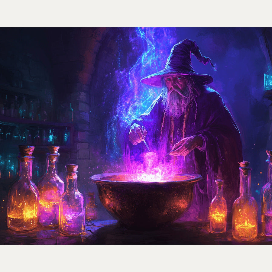 Chaudron de Lumière | Peinture par numéro