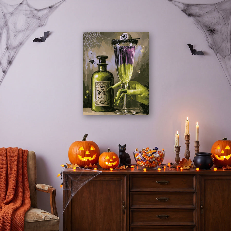 Cocktail de Sorcière | Peinture par numéro