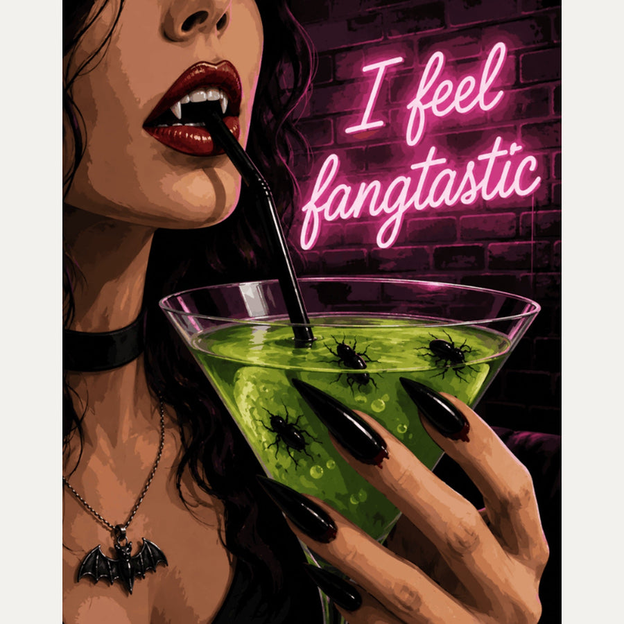 Cocktail du Vampire | Peinture par numéro