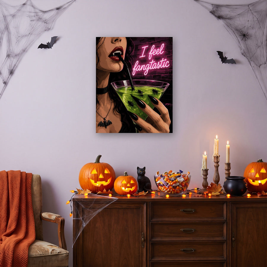 Cocktail du Vampire | Peinture par numéro