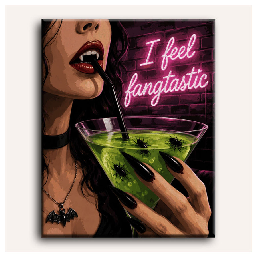 Cocktail du Vampire | Peinture par numéro