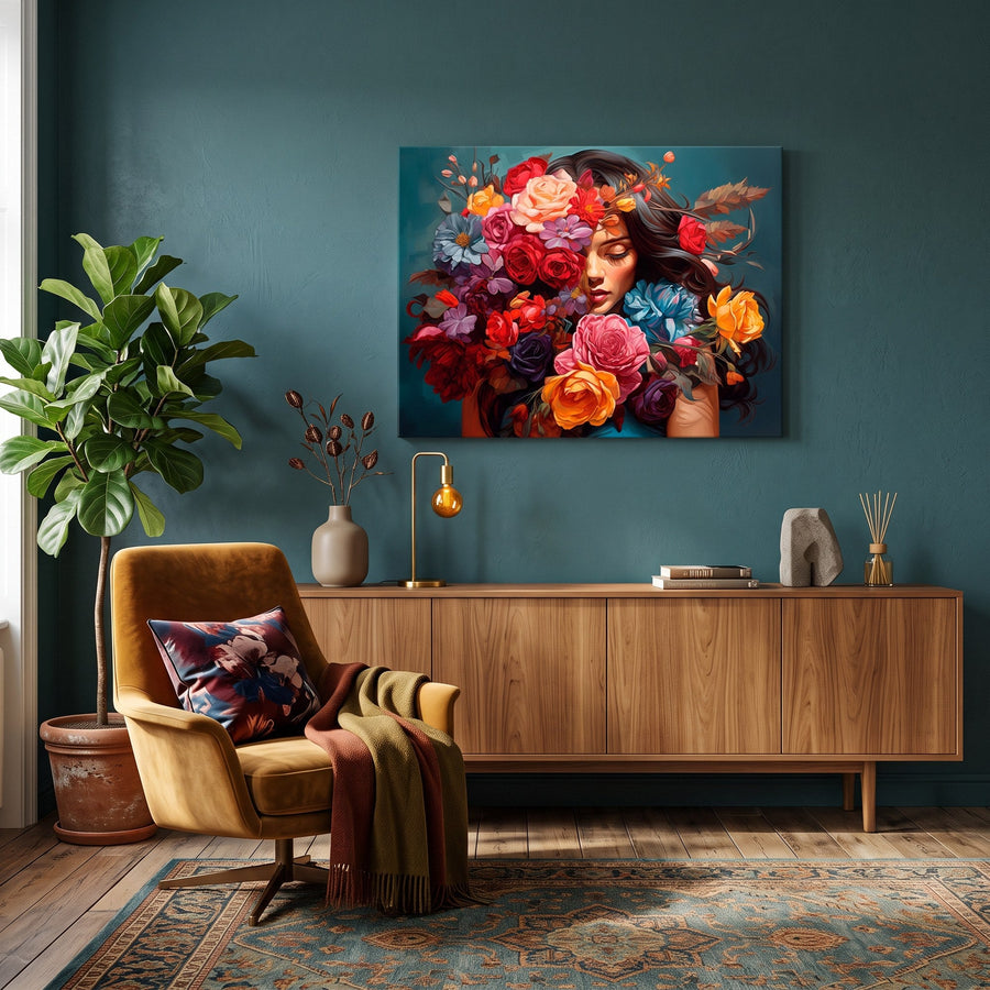 Couronne de Roses | Peinture par numéro