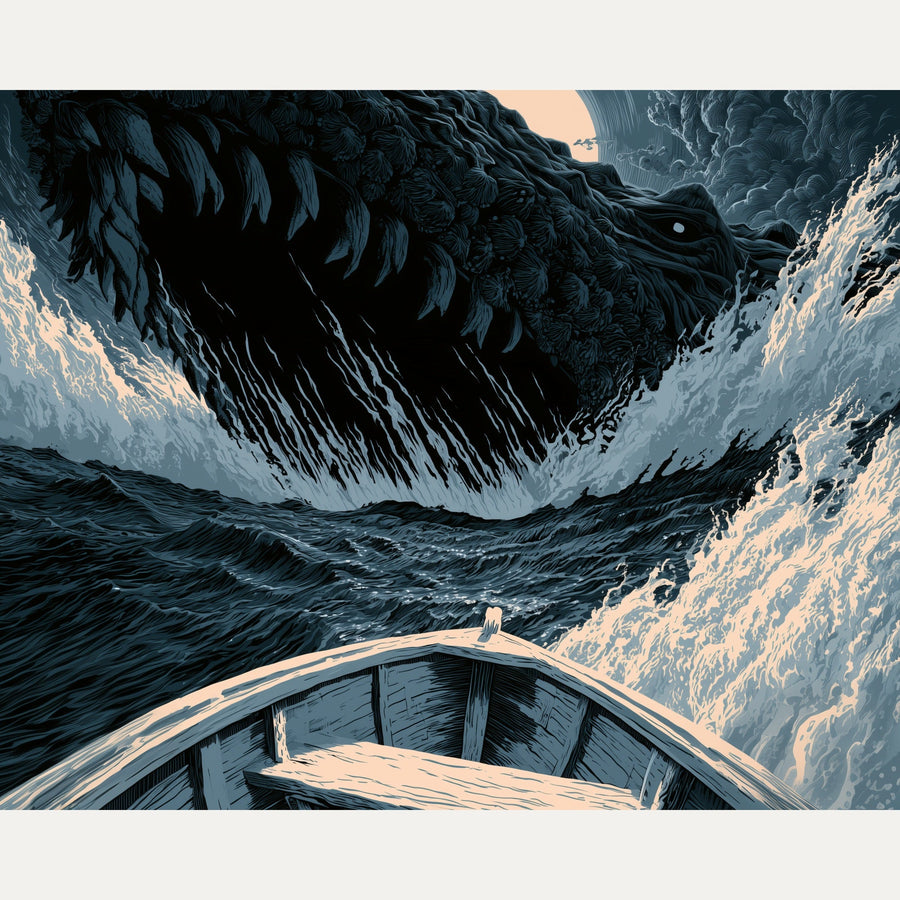 Créature des Abysses | Peinture par numéro