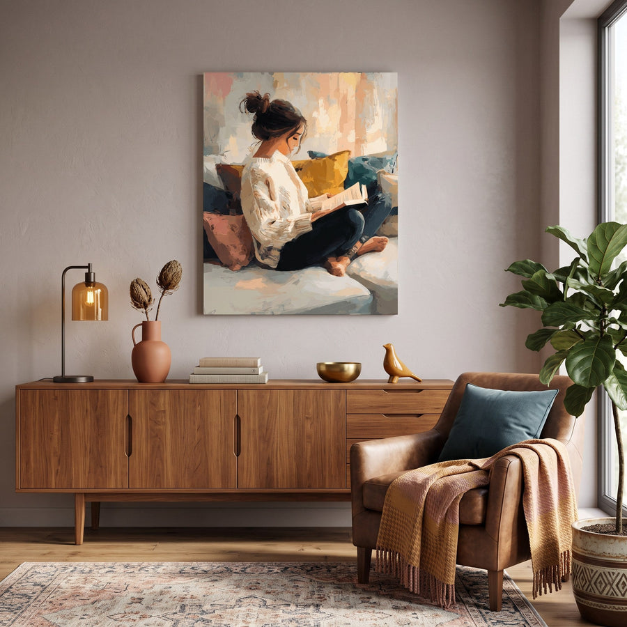 Dimanche en Lecture | Peinture par numéro