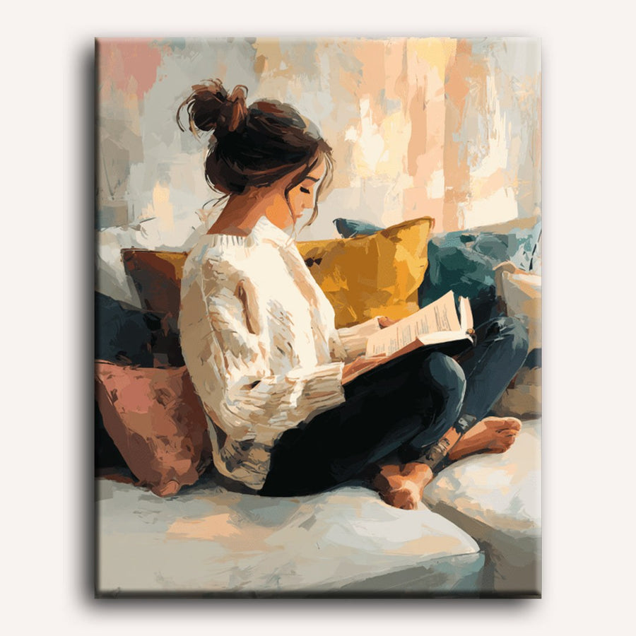 Dimanche en Lecture | Peinture par numéro