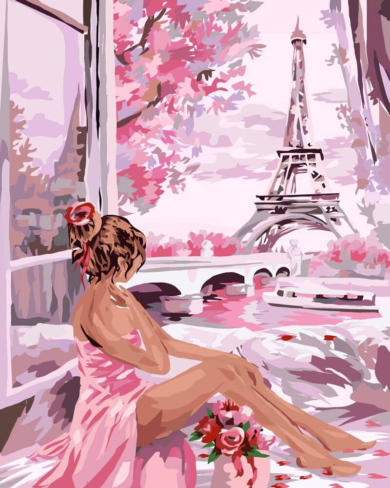 Rêve de Roses | Peinture par numéro