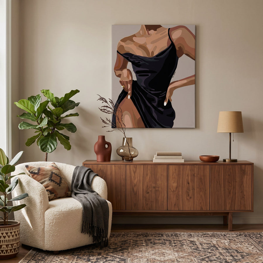 Femme Élégante | Peinture par numéro