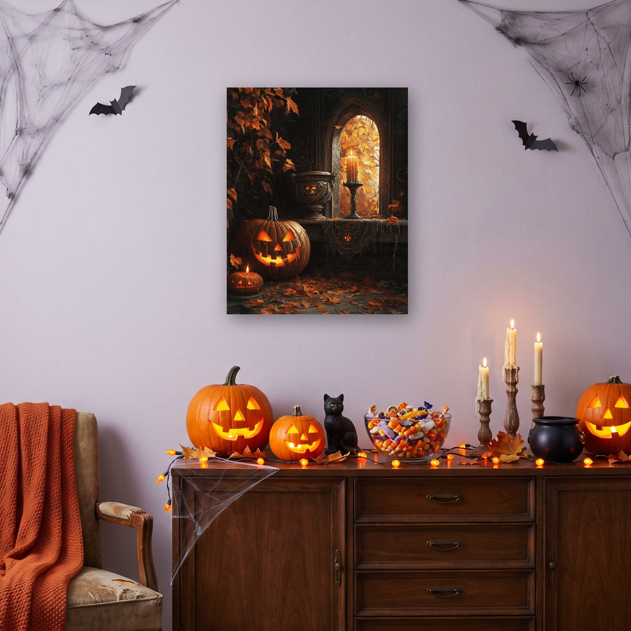 Fenêtre d'Octobre | Peinture par numéro