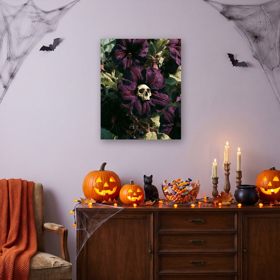 Fleur de Belladone | Peinture par numéro