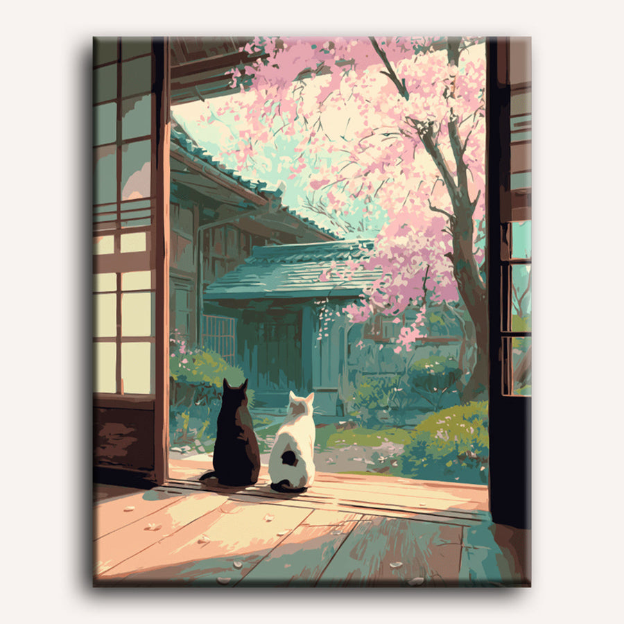 Sérénité Japonaise | Peinture par numéro