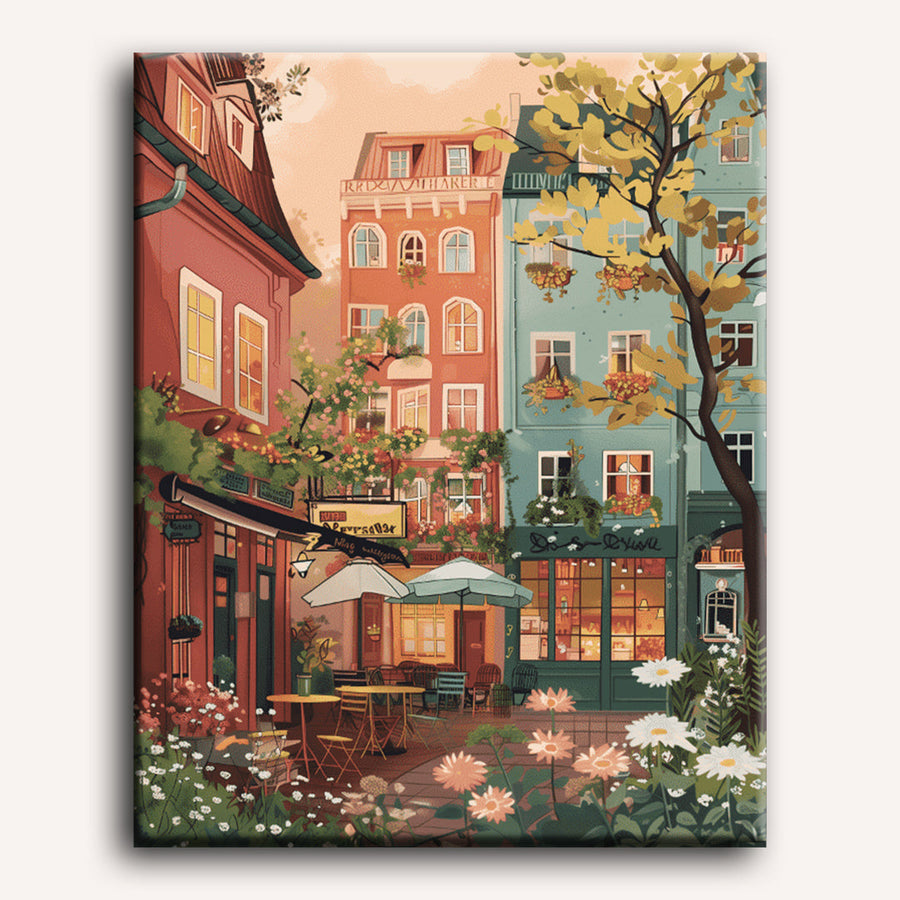 Jardin Urbain | Peinture par numéro