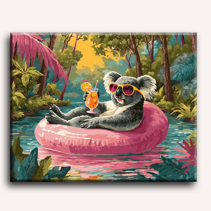 Koala Cool | Peinture par numéro