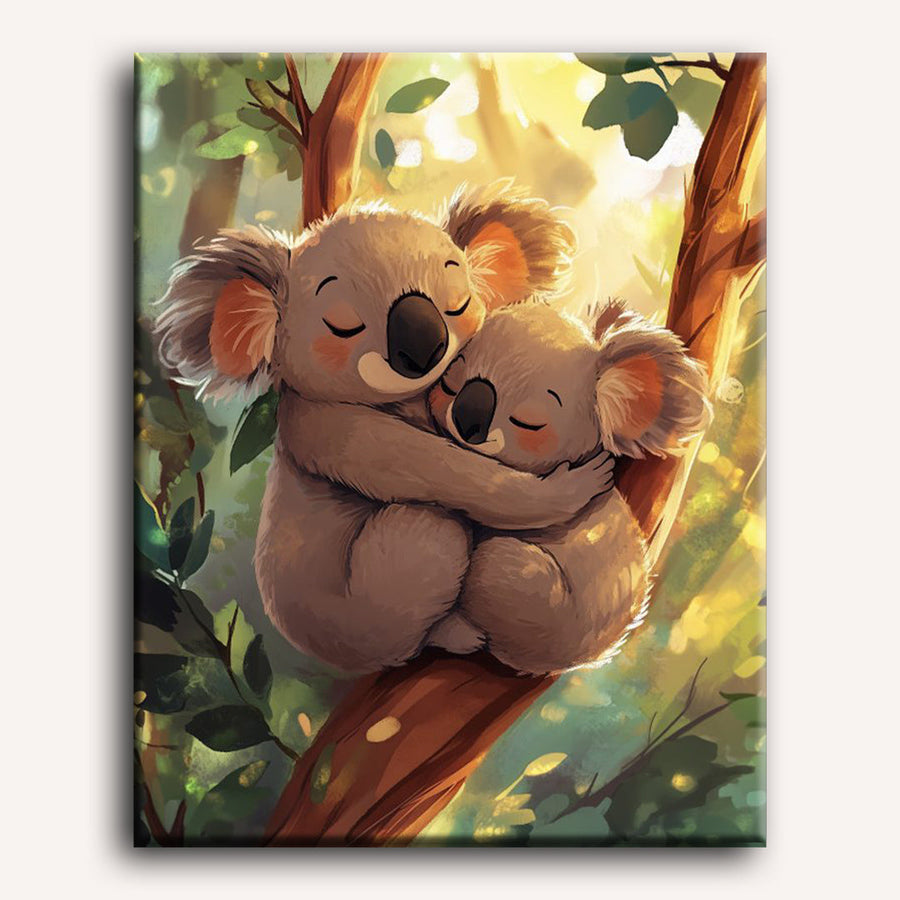 Koalas Mignons | Peinture par numéro