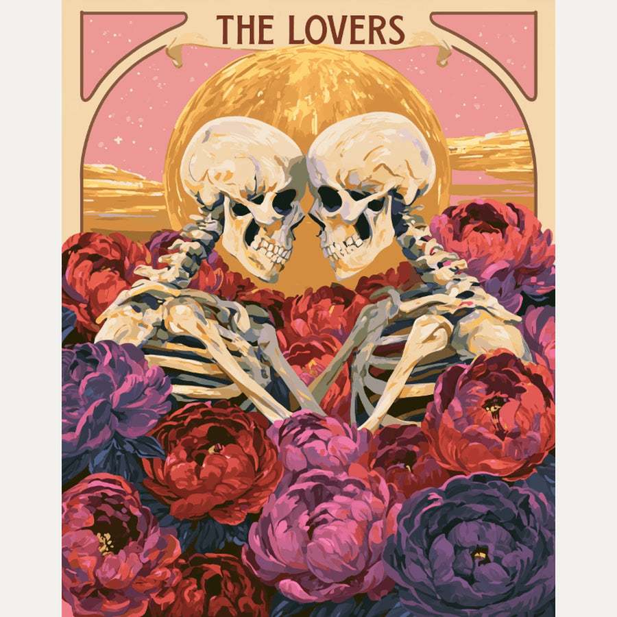 Les Amoureux | Peinture par numéro