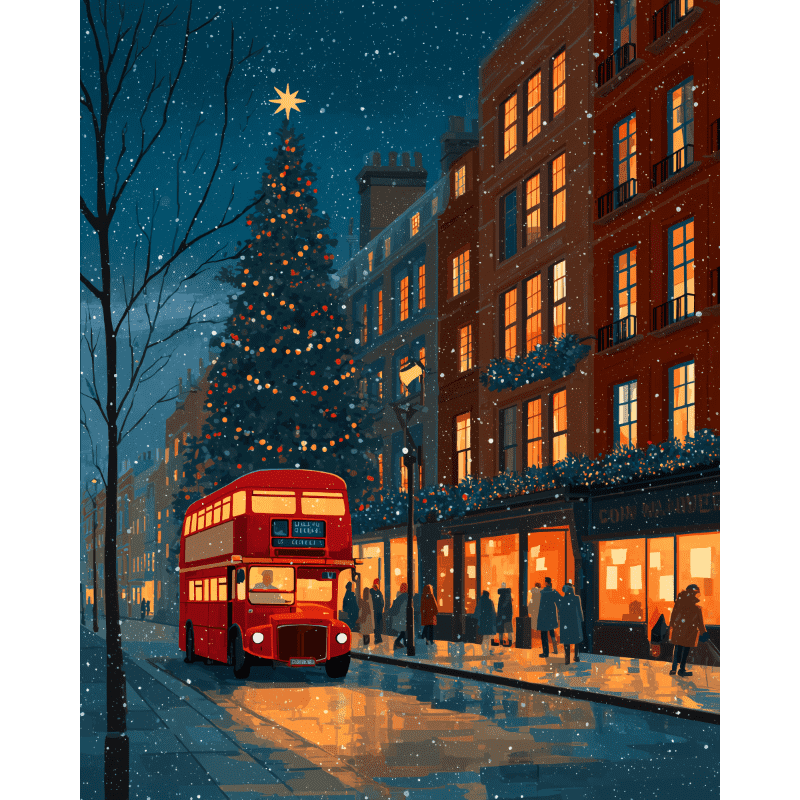 Londres Magique | Peinture par numéro