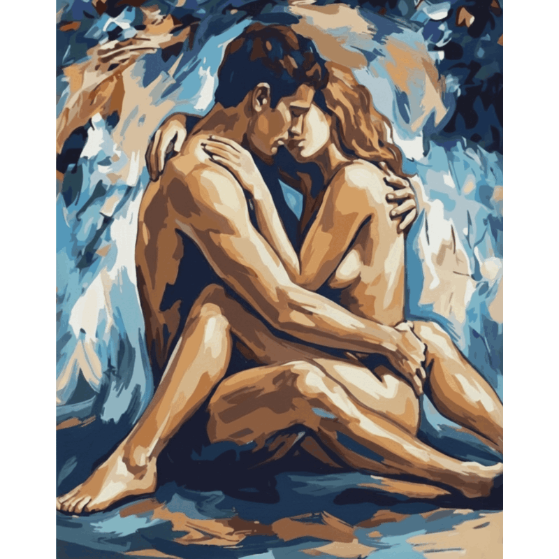 Amoureux passionnés | Peinture par numéro