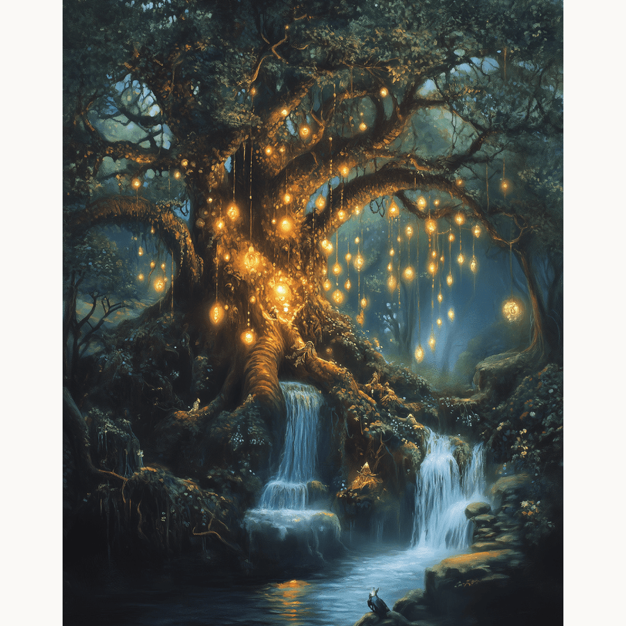 Arbre des âmes | Peinture par numéro