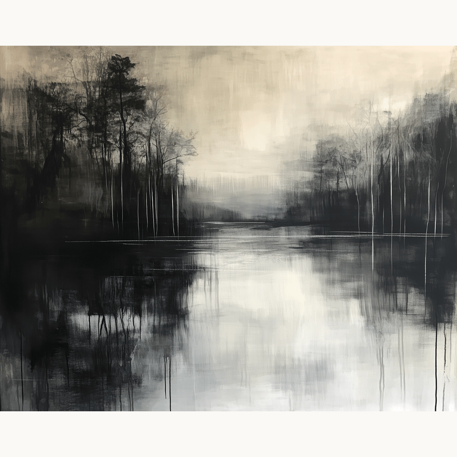 Reflet mélancolique | Peinture par numéro