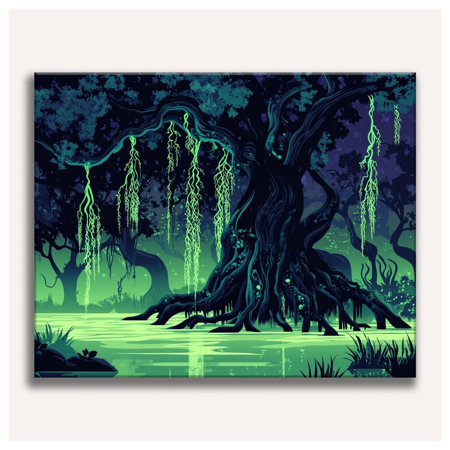 Marais Fluorescent | Peinture par numéro