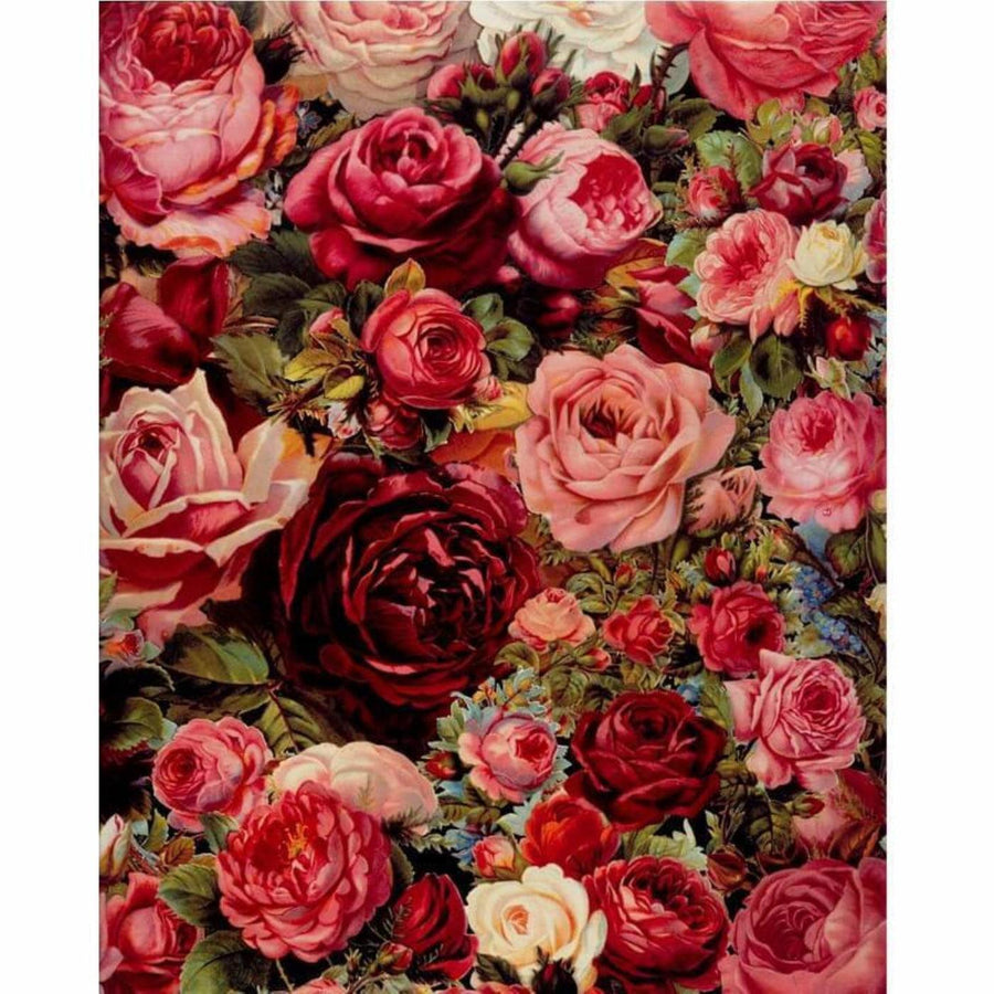 Océan de Roses | Peinture par numéro