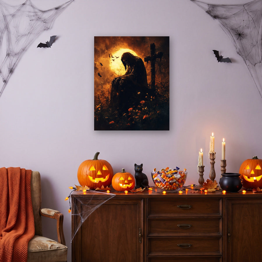 Ombre de la Lune Rousse | Peinture par numéro
