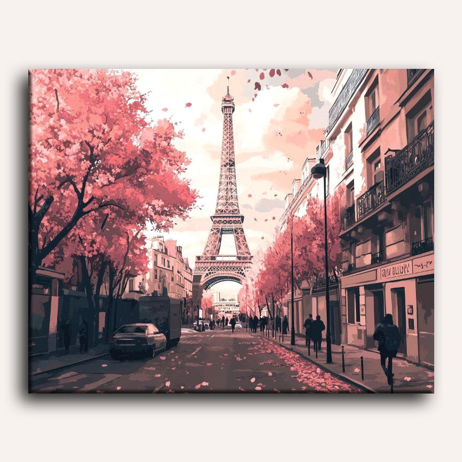 Paris Romantique | Peinture par numéro