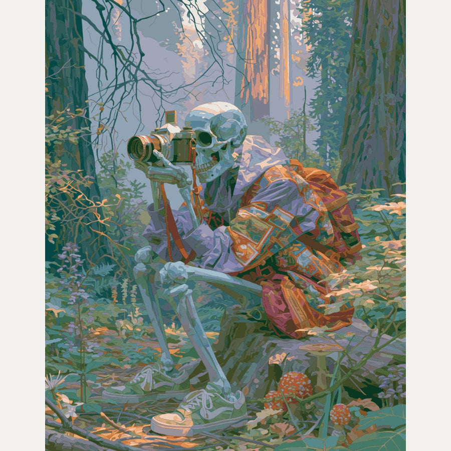 Photographe de la Forêt | Peinture par numéro