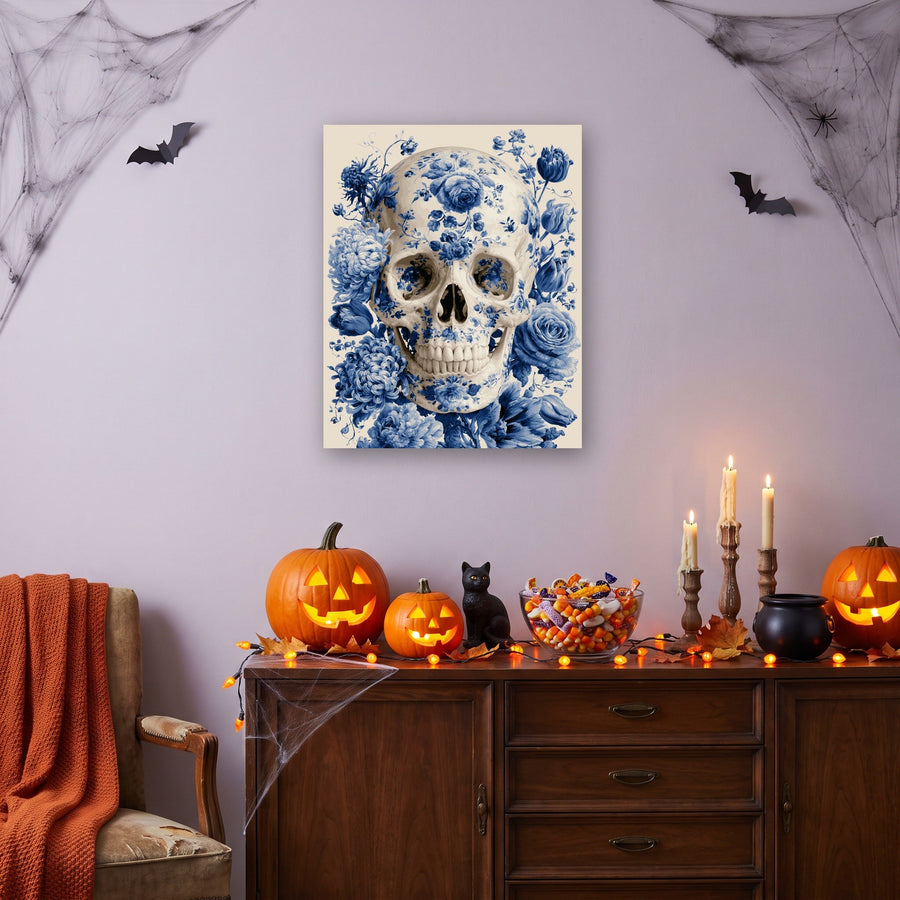 Porcelaine Bleue | Peinture par numéro