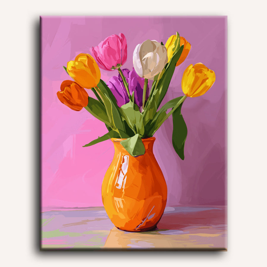 Radiance Tulipée | Peinture par numéro