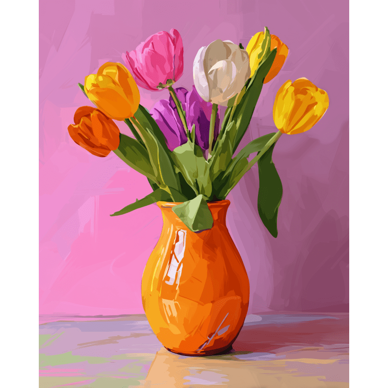 Radiance Tulipée | Peinture par numéro