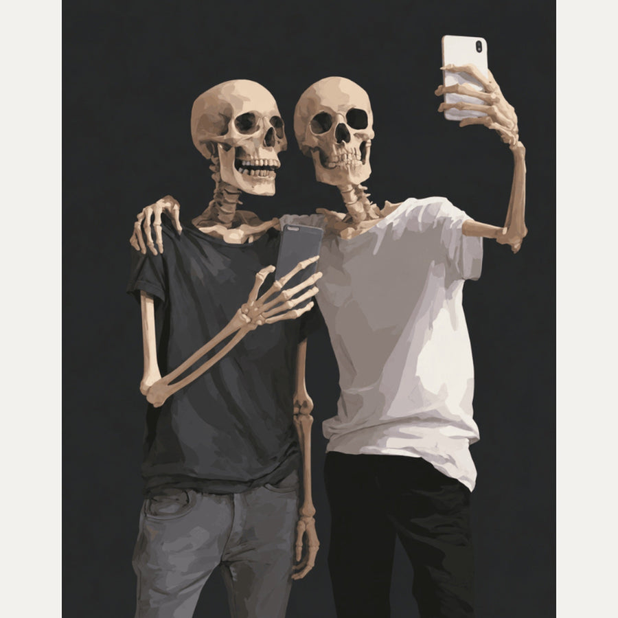 Selfie Éternel | Peinture par numéro