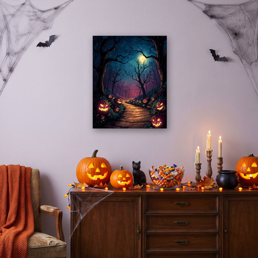 Sentier des Citrouilles | Peinture par numéro
