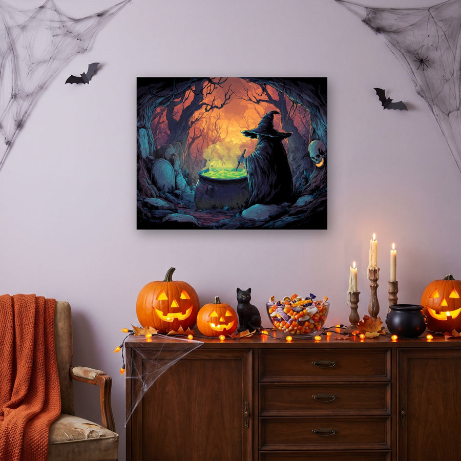 Sorcière de la Clairière | Peinture par numéro