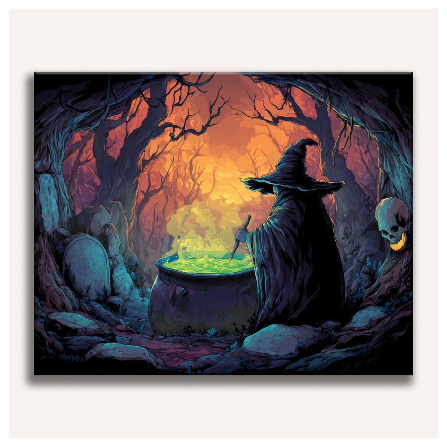 Sorcière de la Clairière | Peinture par numéro