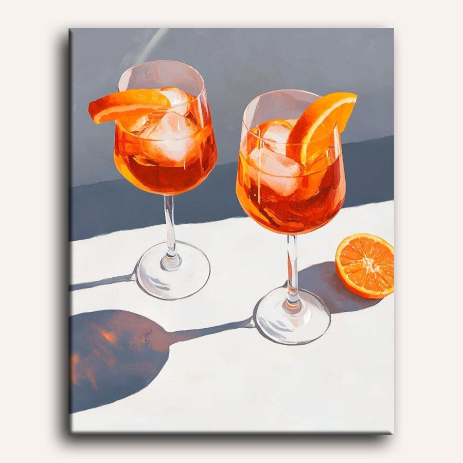 Cocktails d'Été | Peinture par numéro