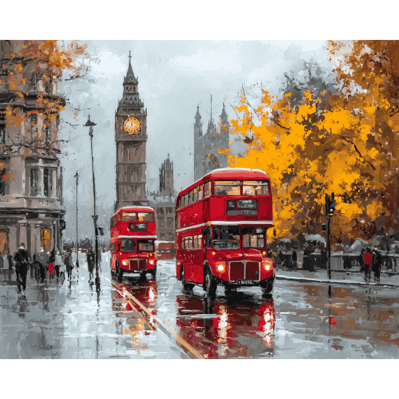 Londres Intemporelle | Peinture par numéro